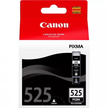 Canon PGI-525PGBK Pigment Juoda rašalo kasetė, Juoda, Pigmentinis rašalas, 1 vnt., 341 puslapiai