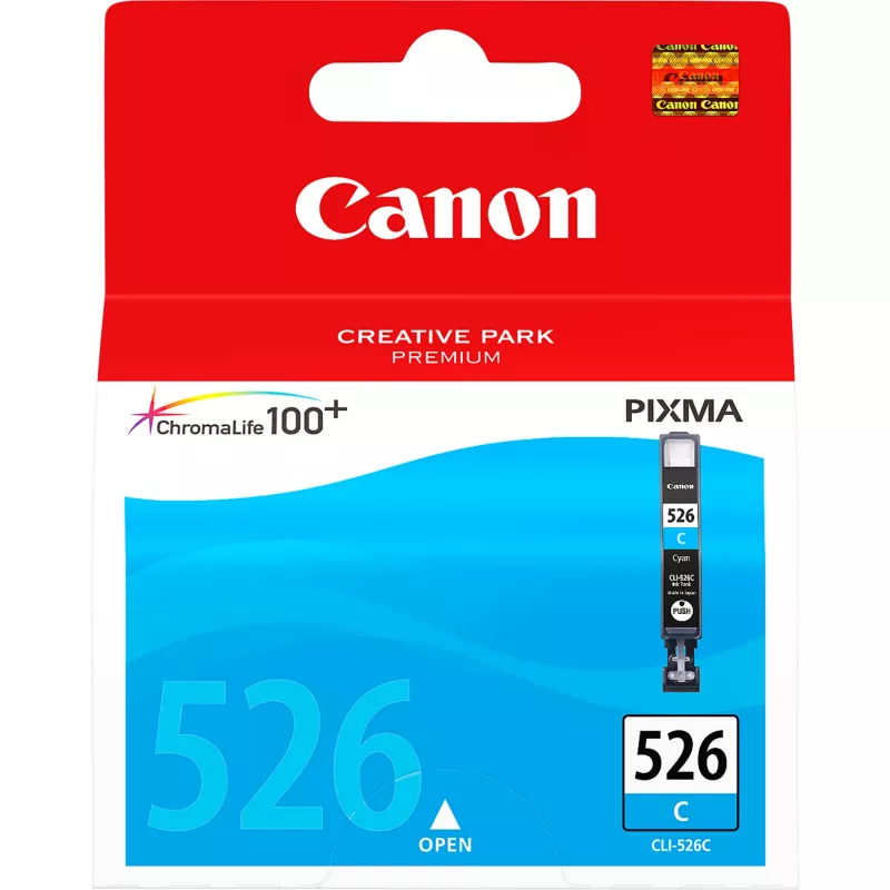 Rašalo kasetė Canon CLI-526C Žydra