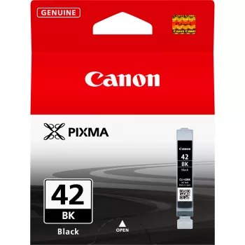 Canon CLI-42BK juodas rašalo kasetė, standartinės talpos, nuotraukų juoda, dažų pagrindo rašalas, 1 vnt., 900 puslapių