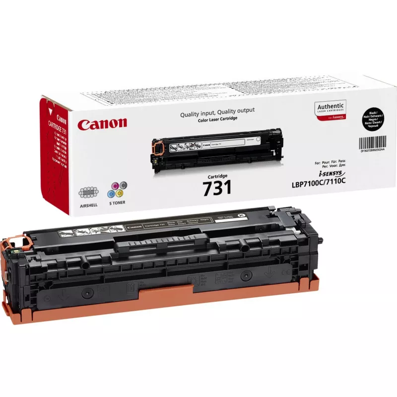 Canon 731 tonerių kasetė 1 vnt. Originali juoda