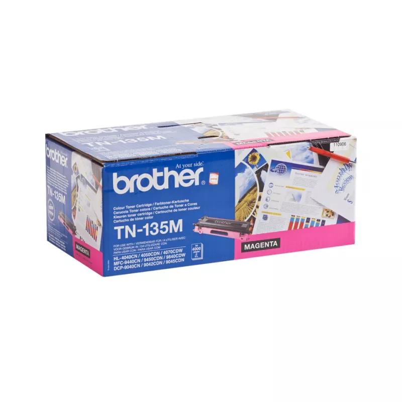 Brother TN-135M tonerio kasetė 1 vnt. Originali Magenta