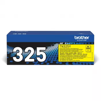 tonerio kasetė Brother TN-325Y 2500 puslapių Geltona