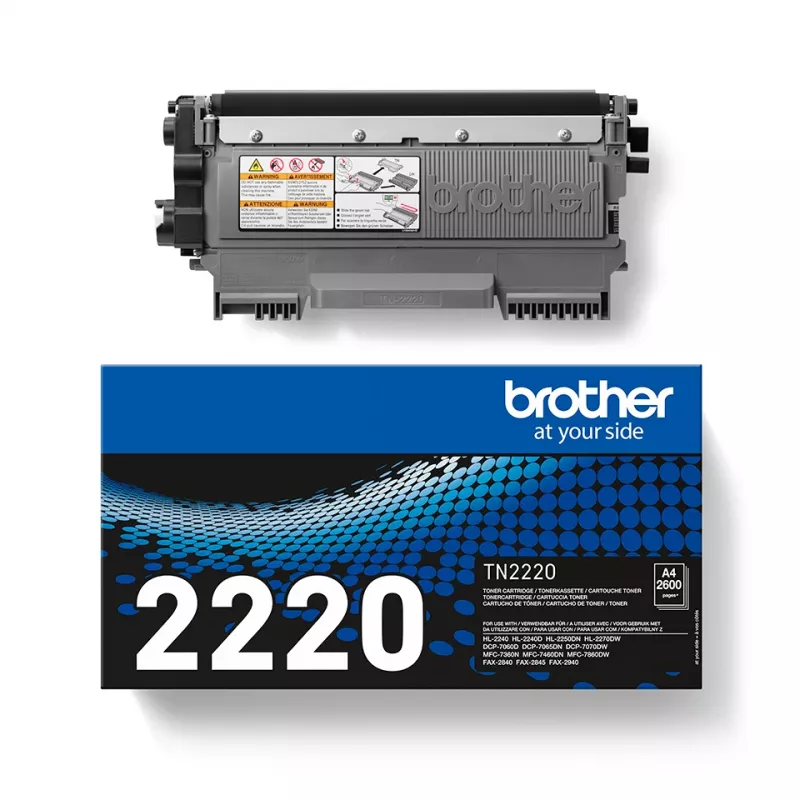 Brother TN-2220 tonerio kasetė 1 vnt. Originali juoda