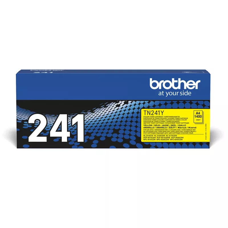 Brother TN-241Y tonerio kasetė 1 vnt. originali geltona