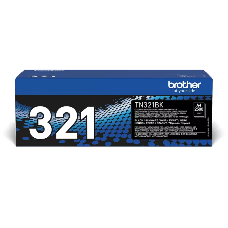 Brother TN-321BK tonerio kasetė 1 vnt. Originali juoda