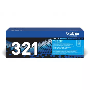 “Brother TN-321C” tonerio kasetė, 1 vnt., Originali, žalsvai melsva
