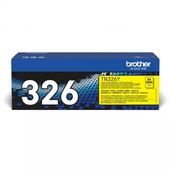 Brother TN-326Y Tonerio kasetė 1 vnt. Originali Geltona