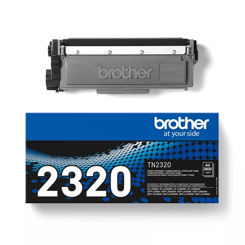 Brother TN-2320 tonerio kasetė 1 vnt. originali juoda