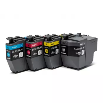 Brother LC3219XLVAL tonerio kasetė 4 vnt. Originali juoda, žydra, purpurinė, geltona