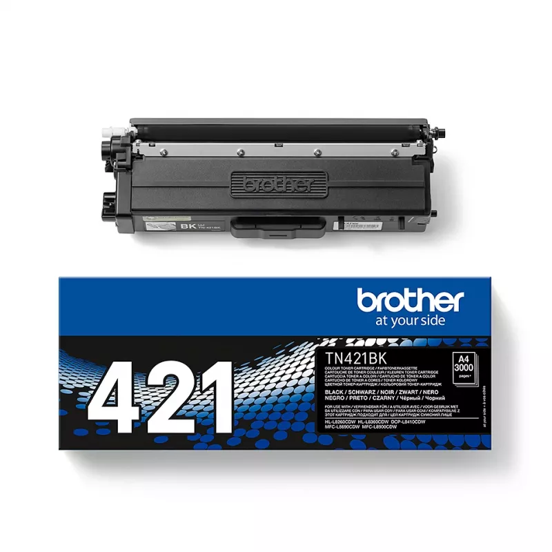 Tonerio kasetė Brother TN421BK 3000 puslapių juoda