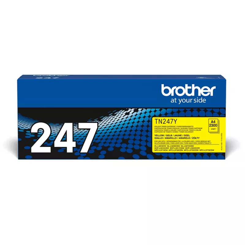 Brother TN-247Y tonerio kasetė 1 vnt. originali geltona