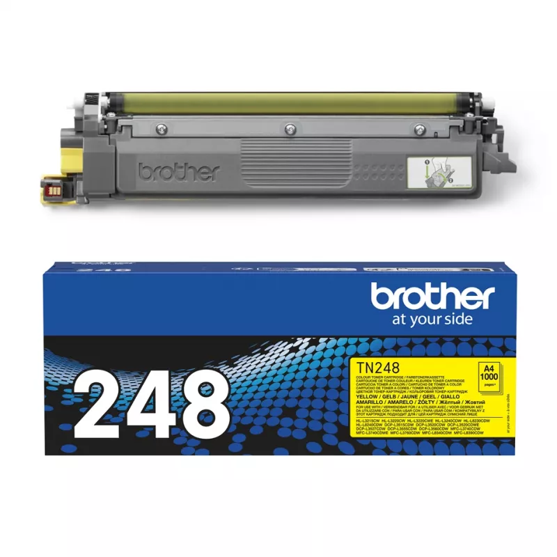 Brother TN-248Y tonerio kasetė 1 vnt. Originali geltona