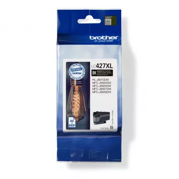Brother LC-427XLBK rašalo kasetė 1 vnt. originali didelės (XL) išeigos juoda