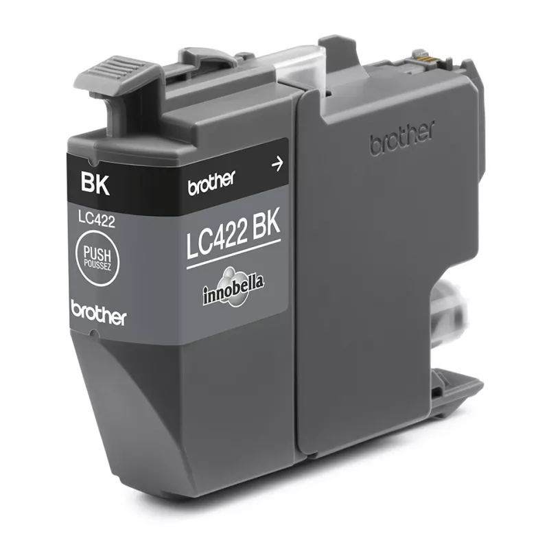 Brother LC422BK rašalo kasetė 1 vnt. Originali juoda