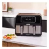 Kenwood HFM20.000MB gruzdintuvė Dviguba 8 L Atskirai stovinti 1700 W Karšto oro gruzdintuvė Juoda