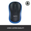 LOGITECH belaidė pelė M185 mėlyna