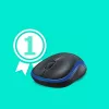 LOGITECH belaidė pelė M185 mėlyna