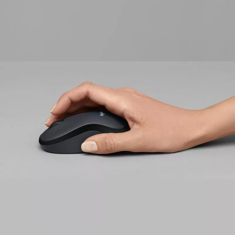 LOGITECH M220 SILENT belaidė pelė juoda