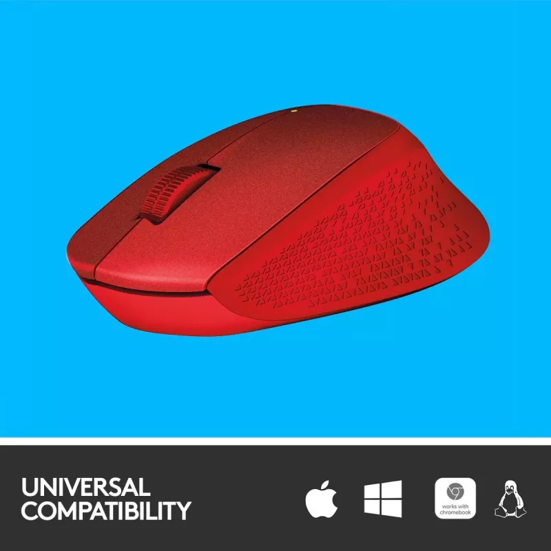 LOGITECH M330 Silent Plus Red