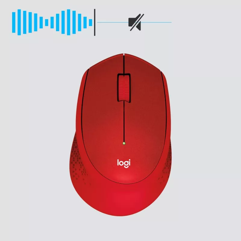 LOGITECH M330 Silent Plus Red