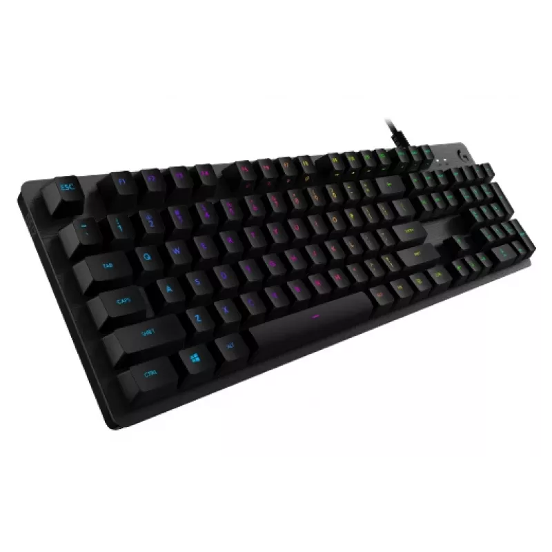 LOGITECH G512 Lightsync RGB mechaninė žaidimų klaviatūra Gx Brown Tactile - Qwerty US/Int'l