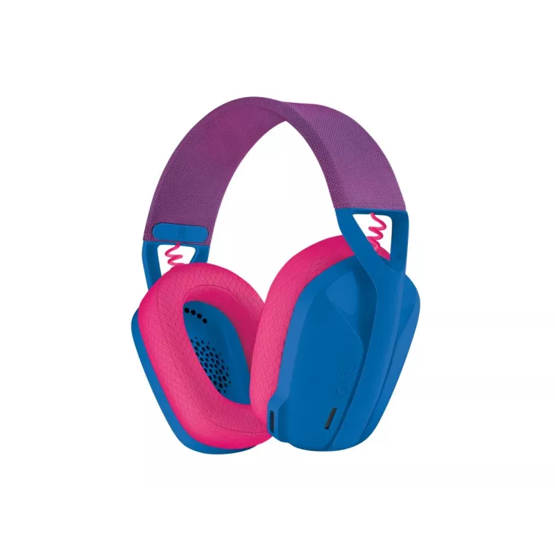 LOGITECH G435 Lightspeed belaidės žaidimų ausinės – mėlynos