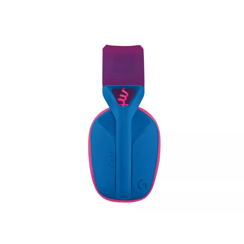 LOGITECH G435 Lightspeed belaidės žaidimų ausinės – mėlynos