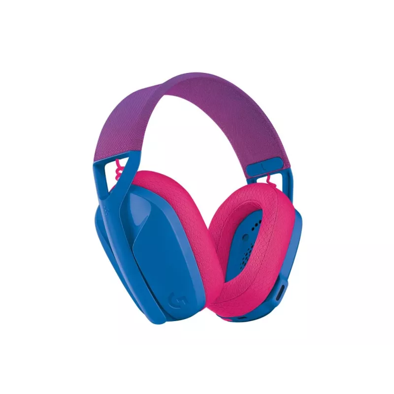 LOGITECH G435 Lightspeed belaidės žaidimų ausinės – mėlynos