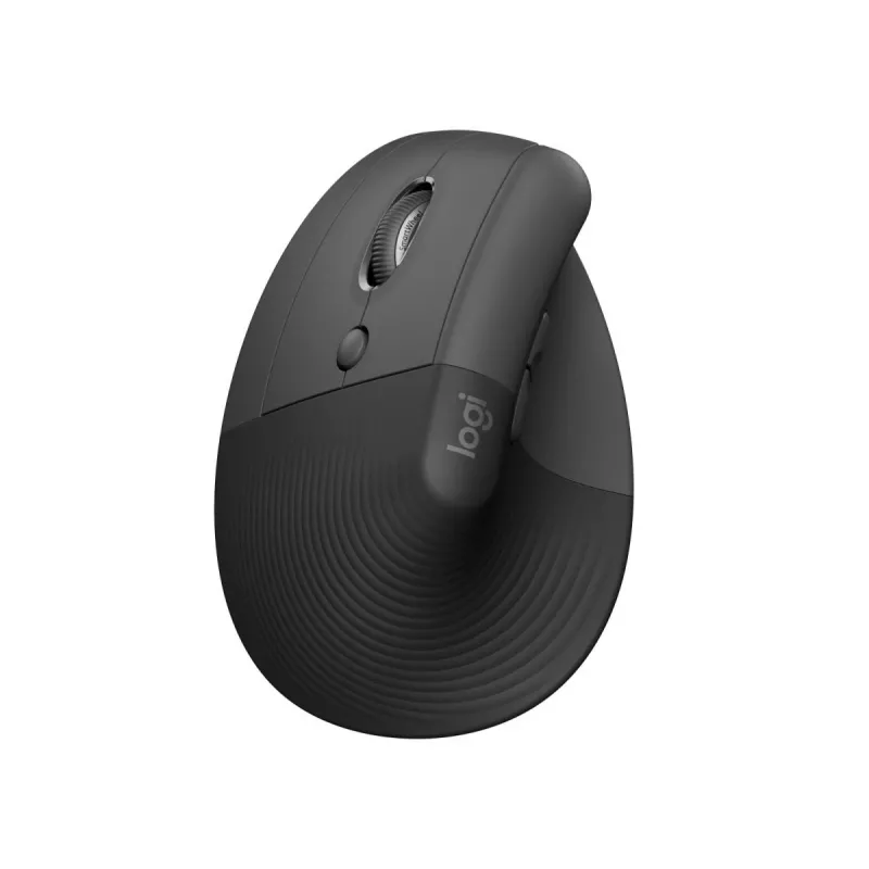 LOGITECH Lift vertikali ergonominė pelė - kairiarankiams - belaidė - grafito juoda