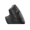 LOGITECH Lift vertikali ergonominė pelė - kairiarankiams - belaidė - grafito juoda