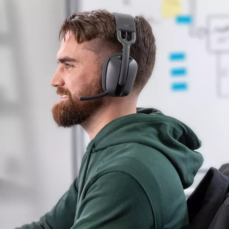 LOGITECH Ausinės - Zone Vibe 100 - Belaidės - Bluetooth - Grafito spalvos