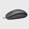 LOGITECH Mouse M100 - USB - Juoda