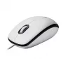 LOGITECH M100 pelė, pilno dydžio, dešiniarankiams ir kairiarankiams, optinė, 3 mygtukai, laidinė USB