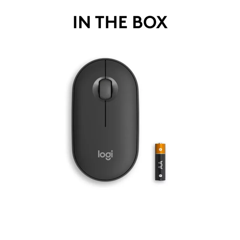 Pelė Logitech M350S Juoda USB Optinė Belaidė