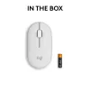 Pelė Logitech M350S balta USB optinė belaidė