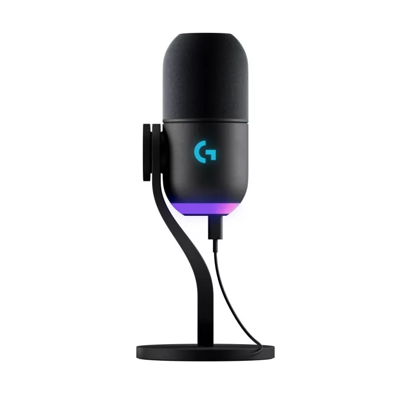 LOGITECH Yeti Gx - USB - Mikrofonas su Lightsync - Juodas