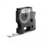 Juostinė etiketė DYMO D1 Durable juoda ant balto 12 mm