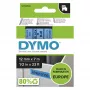 DYMO Authentic D1 etiketės | Juodas spausdinimas ant mėlynos juostos | 12 mm x 7 m | Lipnios etiketės, skirtos LabelManager etikečių gaminimo įrenginiams | Pagaminta Europoje