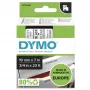 DYMO autentiškos D1 etiketės | Juodas spausdinimas ant skaidrios juostos | 19 mm x 7 m | Lipnios etiketės LabelManager etikečių spausdintuvams | Pagaminta Europoje