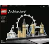 LEGO Architecture London 21034 statybos rinkinys — 468 detalės, miesto orientyrų modelis