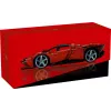 LEGO Technic konstravimo rinkinys Ferrari Daytona SP3 1:8 mastelio, 3 778 detalės, raudonas, 6.99 kg