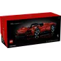 LEGO Technic konstravimo rinkinys Ferrari Daytona SP3 1:8 mastelio, 3 778 detalės, raudonas, 6.99 kg