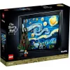 Konstrukcinis žaislas LEGO 3D replikos modelio rinkinys Vincent van Gogh Starry Night, Ideas 21333, 2 316 vnt., 18+