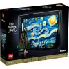 Konstrukcinis žaislas LEGO 3D replikos modelio rinkinys Vincent van Gogh Starry Night, Ideas 21333, 2 316 vnt., 18+