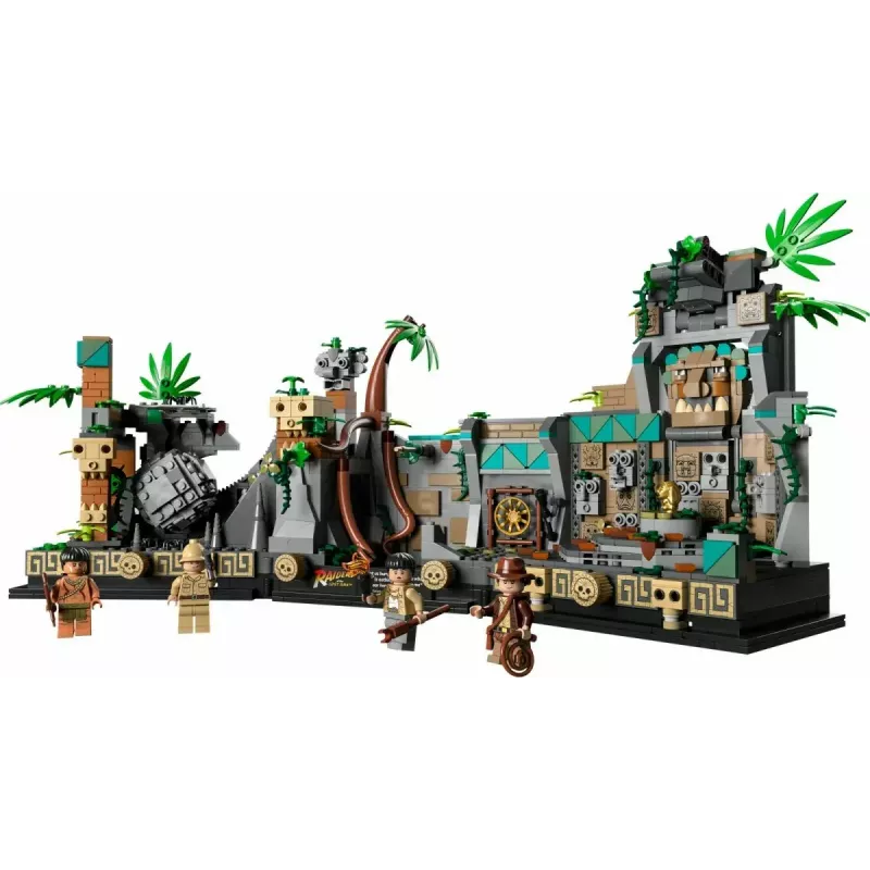 LEGO Indiana Jones statybinis rinkinys „Auksinio stabo šventykla 77015“ nuotykių rinkinys