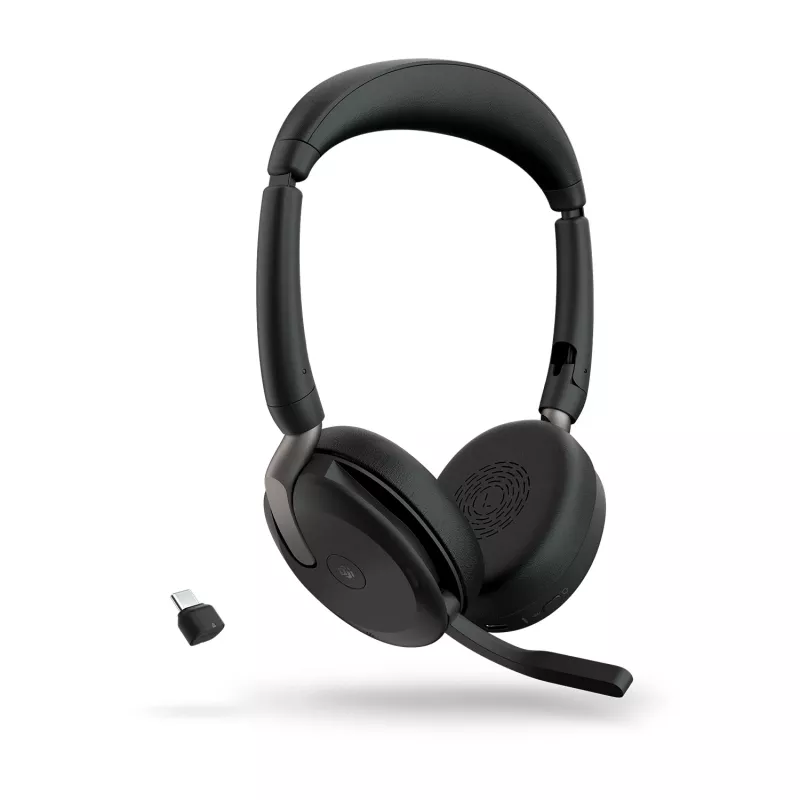 Ausinės Jabra Evolve2 65 Flex - Link380c MS Stereo (belaidis įkrovimas)