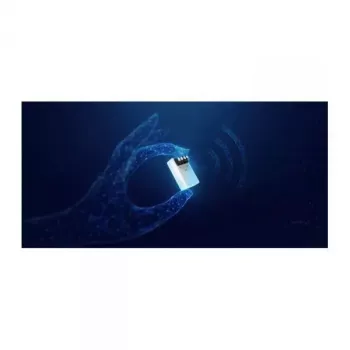 Išmaniųjų namų centrinis valdymo blokas Fibaro FGBS-222 — Z-Wave laidinis ir belaidis modulis su temperatūros jutikliu, 30 V įvestis, 868.4–919.8 MHz