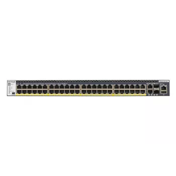 NETGEAR M4300-52G-PoE+ 550W PSU valdomas L2/L3/L4 Gigabit Ethernet (10/100/1000) Galia over Ethernet (PoE) 1U juodas