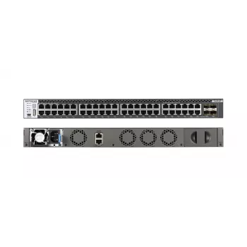 NETGEAR M4300-48X/US/EME valdomas 10G Ethernet (100/1000/10000) 1U pilkas