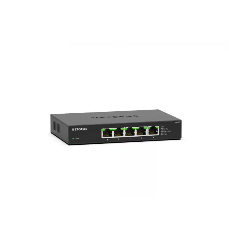 NETGEAR MS305-100EUS tinklo komutatorius Nevaldomas 2.5G Ethernet (100/1000/2500) Juodas